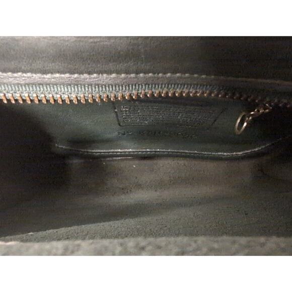 Coach VTG Carousel shoulder top handle bag 9942 Bottle Green leather US - Picture 6 of 15